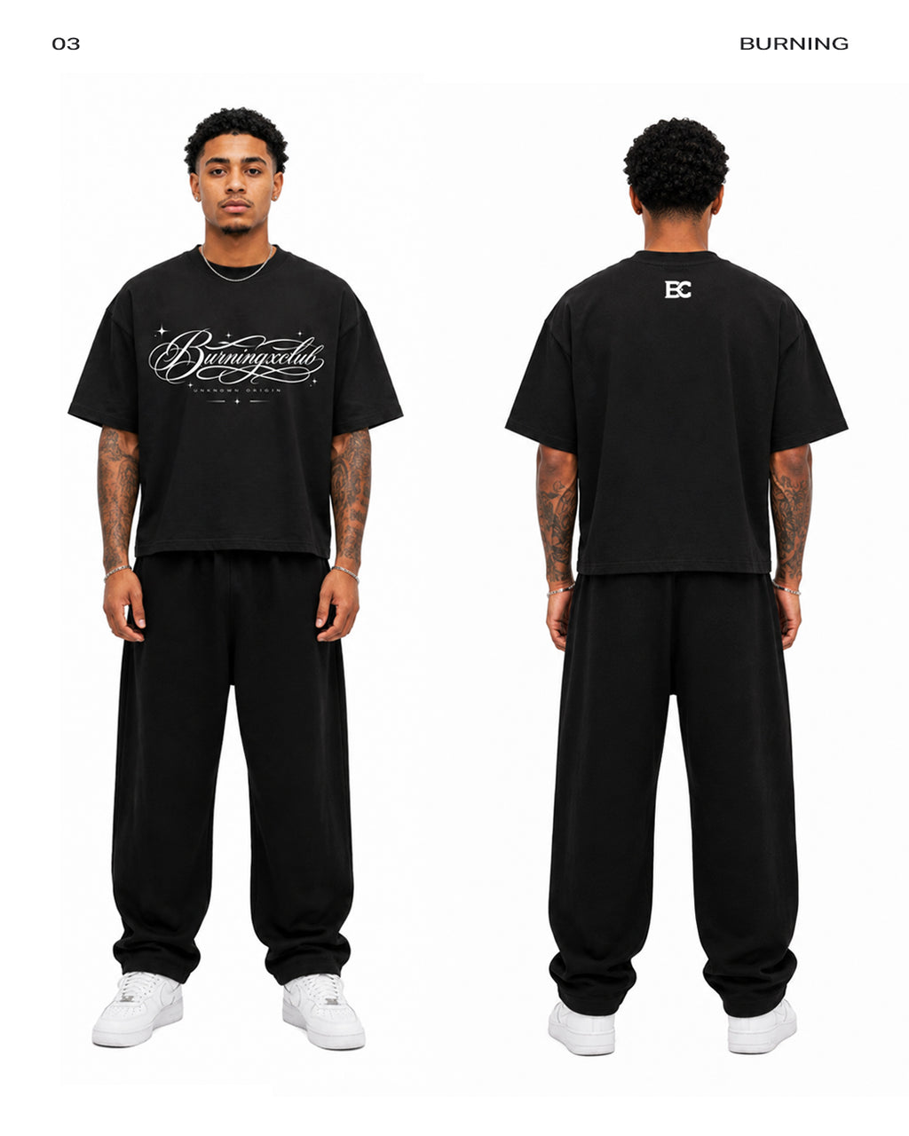 BURNING TEE